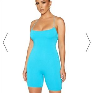 NWT NAKED WARDROBE THE NW SCOOPED UP
ROMPER Size S